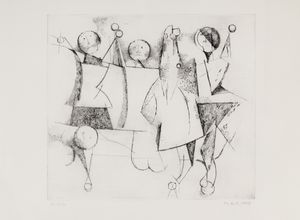 Marino Marini - Gioco di Arlecchini