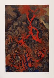 Corrado Cagli - Eruzione