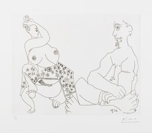 Pablo Picasso - Coppia