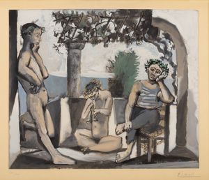 Pablo Picasso - Bacchanale