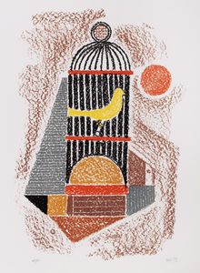 MARIO TOZZI : Composizioni  - Asta Grafica internazionale e multipli d'autore - Associazione Nazionale - Case d'Asta italiane