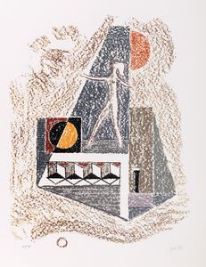 MARIO TOZZI : Composizioni  - Asta Grafica internazionale e multipli d'autore - Associazione Nazionale - Case d'Asta italiane