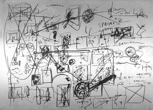 EMILIO VEDOVA - Lavagne Salzburg - dimostrazioni didattiche, 1965-'69 - 1 elemento