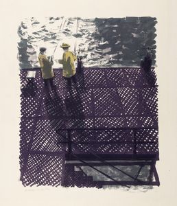 Bernard Cheese - Evening on the pier