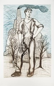 SANDRO CHIA - Lavoratore