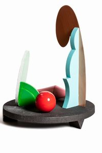 LUCIO DEL PEZZO : Centrotavola  - Asta Grafica internazionale e multipli d'autore - Associazione Nazionale - Case d'Asta italiane