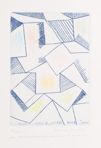 PIERO DORAZIO : Due composizioni  - Asta Grafica internazionale e multipli d'autore - Associazione Nazionale - Case d'Asta italiane