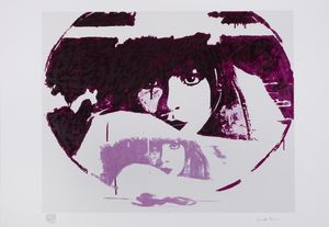 Giosetta Fioroni - Liberty porpora