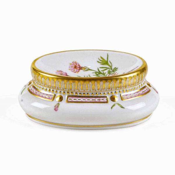 Saliera,<BR>Danimarca, Manifattura Royal Copenhagen, XX secolo<BR>  - Asta L'art de la table - Associazione Nazionale - Case d'Asta italiane