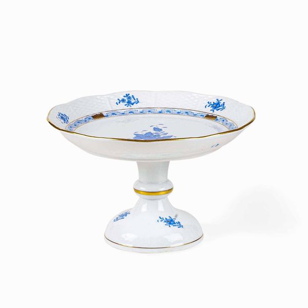 Alzatina Apponyi Blue<BR>Ungheria, Manifattura Herend, XX secolo  - Asta L'art de la table - Associazione Nazionale - Case d'Asta italiane