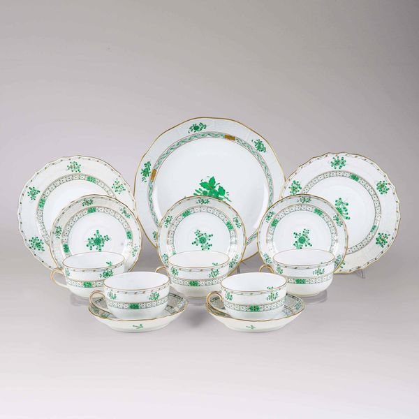 Servizio da t Waldstein<BR>Ungheria, Manifattura Herend, XX secolo  - Asta L'art de la table - Associazione Nazionale - Case d'Asta italiane