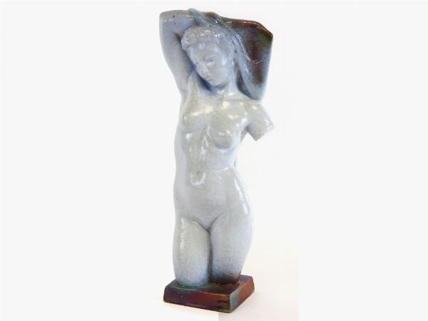 Nudo femminile  - Asta Asta 137 parte IV - La dimora del collezionista: arte antica, moderna e orientale - Associazione Nazionale - Case d'Asta italiane
