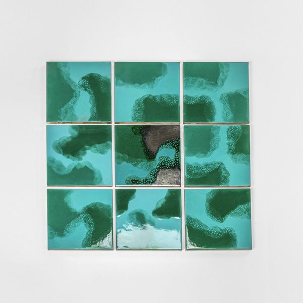 FAUSTO MELOTTI : Set di cinquantuno piastrelle  - Asta Fine design - Associazione Nazionale - Case d'Asta italiane