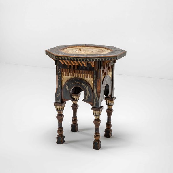 CARLO BUGATTI : Tavolo basso  - Asta Fine design - Associazione Nazionale - Case d'Asta italiane