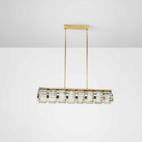 VENINI : Lampada a sospensione mod. 5254  - Asta Fine design - Associazione Nazionale - Case d'Asta italiane