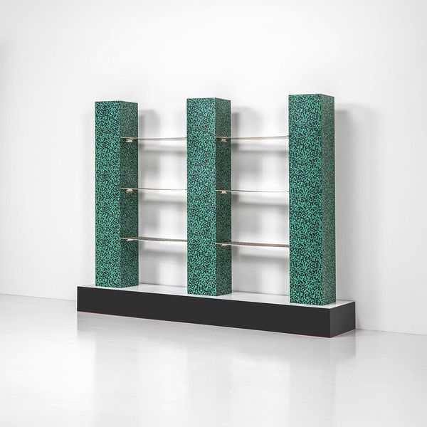 ETTORE SOTTSASS : Libreria mod. Alessandria d�Egitto  - Asta Fine design - Associazione Nazionale - Case d'Asta italiane