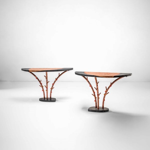 Luisa Tamagna : Due consolles  - Asta Fine design - Associazione Nazionale - Case d'Asta italiane