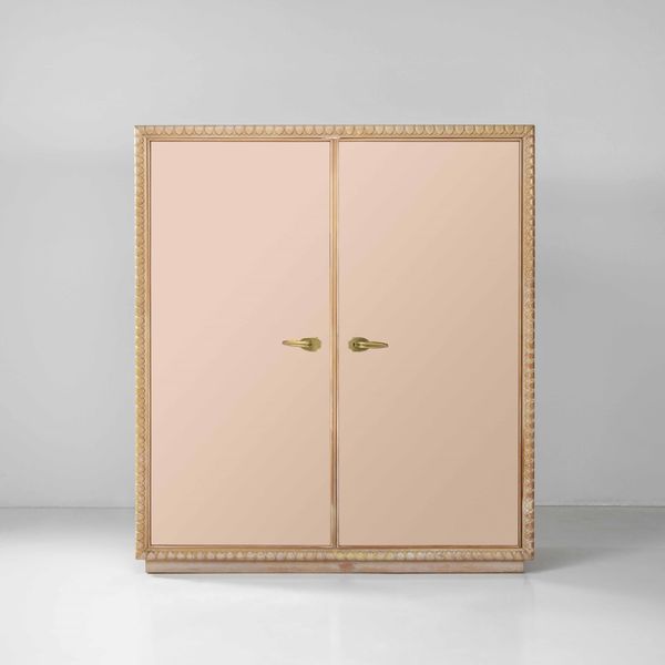 OSVALDO BORSANI : Armadio a due ante  - Asta Fine design - Associazione Nazionale - Case d'Asta italiane