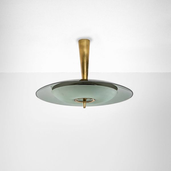 MAX INGRAND : Lampada a sospensione mod. 1462A  - Asta Fine design - Associazione Nazionale - Case d'Asta italiane