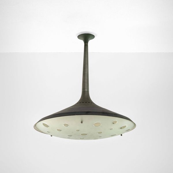 MAX INGRAND : Lampada a sospensione mod. 2045  - Asta Fine design - Associazione Nazionale - Case d'Asta italiane