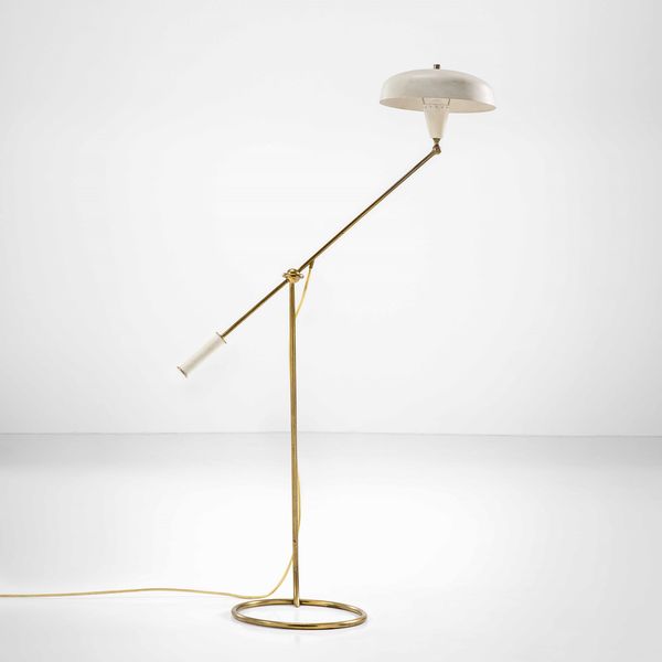 ANGELO LELII : Lampada da terra  - Asta Fine design - Associazione Nazionale - Case d'Asta italiane