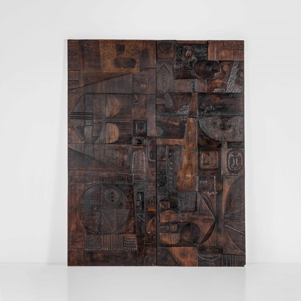 NERONE E PATUZZI GRUPPO NP2 : Set di due pannelli  - Asta Fine design - Associazione Nazionale - Case d'Asta italiane