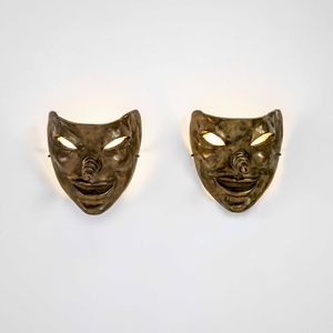 Elizabeth Garouste e Mattia Bonetti - Due appliques mod. Maschera