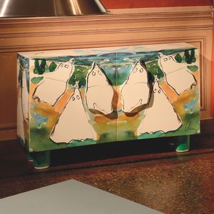 SANDRO CHIA - Credenza mod. Fantasmagorica