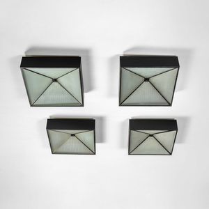 MAX INGRAND - Quattro plafoniere mod. 2366