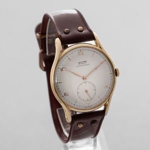 TISSOT - Antimagnetico ref 6719 solo tempo con cassa in acciaio laminata, quadrante Argent� con numeri arabi e indici applicati, piccoli secondi e movimento a carica manuale  - Asta Orologio da polso e da tasca  - Associazione Nazionale - Case d'Asta italiane