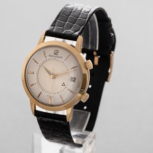 JAEGER LECOULTRE - Memovox in oro giallo 18k movimento automatico carica a martello con datario e svegliarino, quadrante Argent�  - Asta Orologio da polso e da tasca  - Associazione Nazionale - Case d'Asta italiane