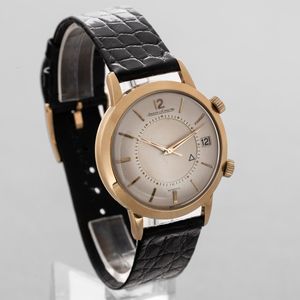 JAEGER LECOULTRE - Memovox in oro giallo 18k movimento automatico carica a martello con datario e svegliarino, quadrante Argent�  - Asta Orologio da polso e da tasca  - Associazione Nazionale - Case d'Asta italiane