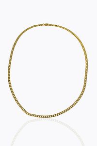 GIROCOLLO - Peso gr 26 4 Lunghezza cm 57 in oro giallo lavorata a maglia groumette