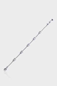 bulgari - Peso gr 9 9 Lunghezza cm 19 Bracciale in oro bianco firmato Bulgari linea Parentesi