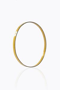 BRACCIALE - Peso gr 8 9 rigido  in oro giallo  a manetta