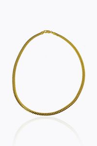 GIROCOLLO - Peso gr 13 1 Lunghezza cm 45 in oro giallo con maglia lavorata a spiga