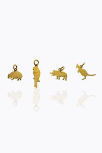 POMELLATO - Peso gr 6 Lotto di quattro charms Pomellato  linea Dodo in oro giallo raffiguranti: un maiale  un pappagallo   [..]