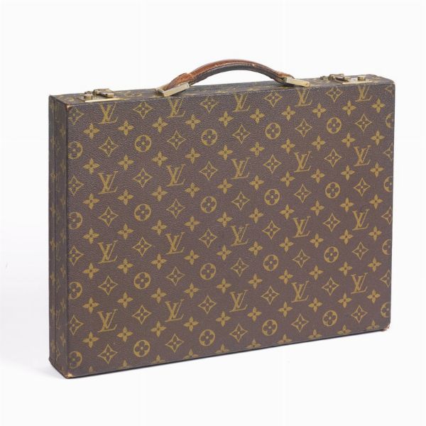 LOUIS VUITTON ATTACHE'  - Asta Vintage: borse e accessori di Hermes, Louis Vuitton e altre grandi maison - Associazione Nazionale - Case d'Asta italiane