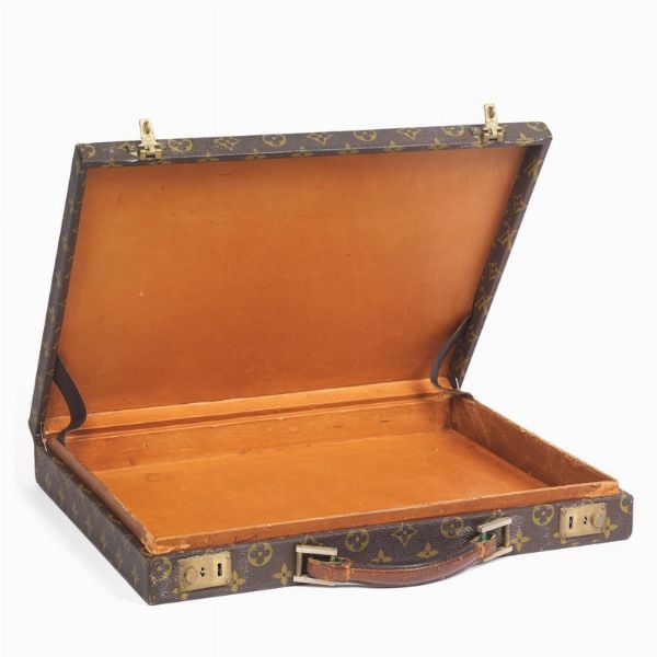 LOUIS VUITTON ATTACHE'  - Asta Vintage: borse e accessori di Hermes, Louis Vuitton e altre grandi maison - Associazione Nazionale - Case d'Asta italiane