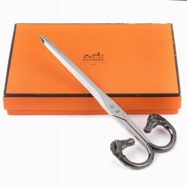 HERMES FORBICI  - Asta Vintage: borse e accessori di Hermes, Louis Vuitton e altre grandi maison - Associazione Nazionale - Case d'Asta italiane