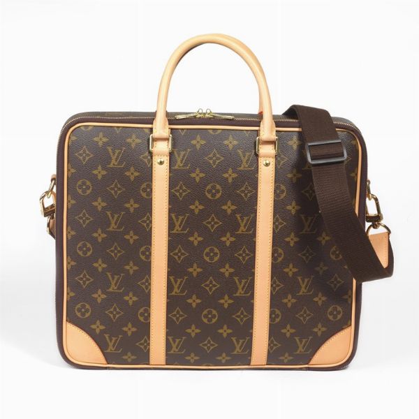 LOUIS VUITTON BORSA DA LAVORO  - Asta Vintage: borse e accessori di Hermes, Louis Vuitton e altre grandi maison - Associazione Nazionale - Case d'Asta italiane