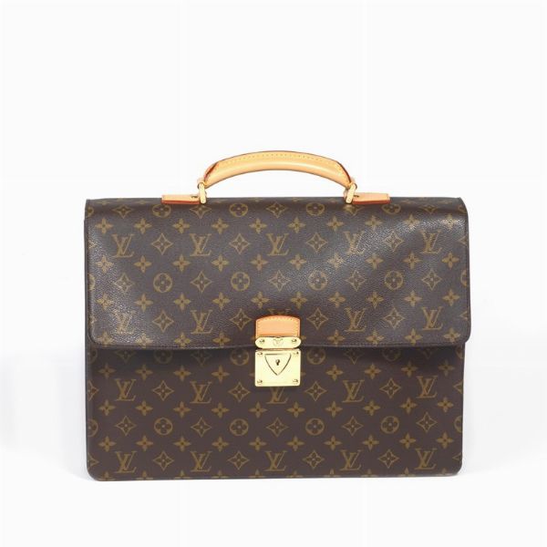 LOUIS VUITTON BORSA DA LAVORO  - Asta Vintage: borse e accessori di Hermes, Louis Vuitton e altre grandi maison - Associazione Nazionale - Case d'Asta italiane