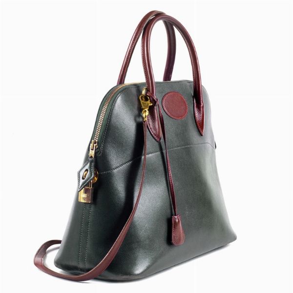 HERMES BORSA BOLIDE  - Asta Vintage: borse e accessori di Hermes, Louis Vuitton e altre grandi maison - Associazione Nazionale - Case d'Asta italiane
