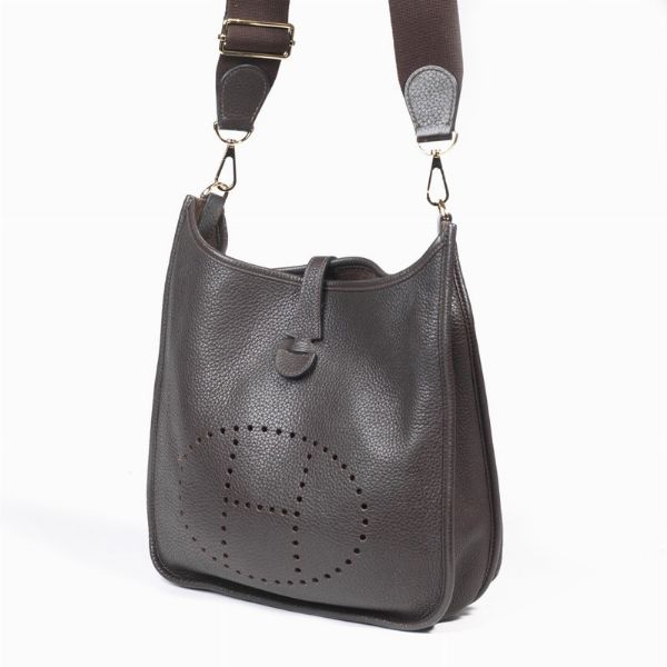 HERMES TRACOLLA EVELYN III  - Asta Vintage: borse e accessori di Hermes, Louis Vuitton e altre grandi maison - Associazione Nazionale - Case d'Asta italiane