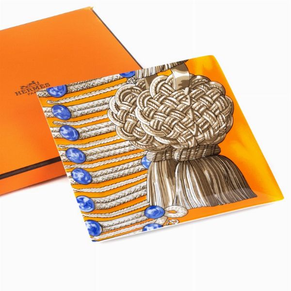 HERMES SVUOTATASCHE PORCELLANA  - Asta Vintage: borse e accessori di Hermes, Louis Vuitton e altre grandi maison - Associazione Nazionale - Case d'Asta italiane