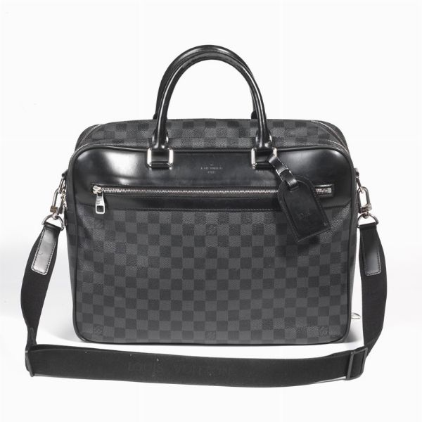 LOUIS VUITTON BORSA DA VIAGGIO DAMIER  - Asta Vintage: borse e accessori di Hermes, Louis Vuitton e altre grandi maison - Associazione Nazionale - Case d'Asta italiane