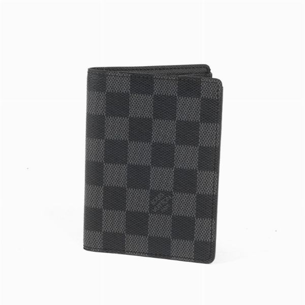 LOUIS VUITTON PORTACARTE DAMIER  - Asta Vintage: borse e accessori di Hermes, Louis Vuitton e altre grandi maison - Associazione Nazionale - Case d'Asta italiane