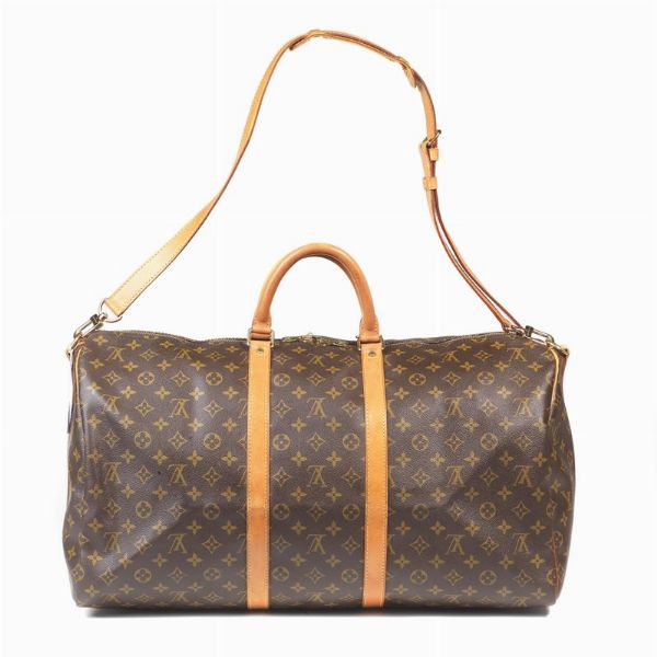 LOUIS VUITTON BORSA DA VIAGGIO BANDOULIERE 55  - Asta Vintage: borse e accessori di Hermes, Louis Vuitton e altre grandi maison - Associazione Nazionale - Case d'Asta italiane
