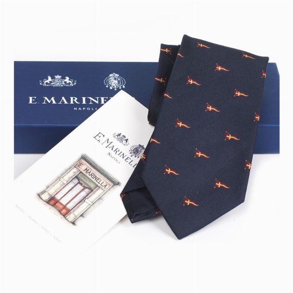 E. MARINELLA CRAVATTA  - Asta Vintage: borse e accessori di Hermes, Louis Vuitton e altre grandi maison - Associazione Nazionale - Case d'Asta italiane