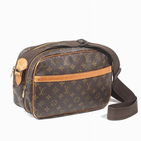 LOUIS VUITTON TRACOLLA REPORTER  - Asta Vintage: borse e accessori di Hermes, Louis Vuitton e altre grandi maison - Associazione Nazionale - Case d'Asta italiane